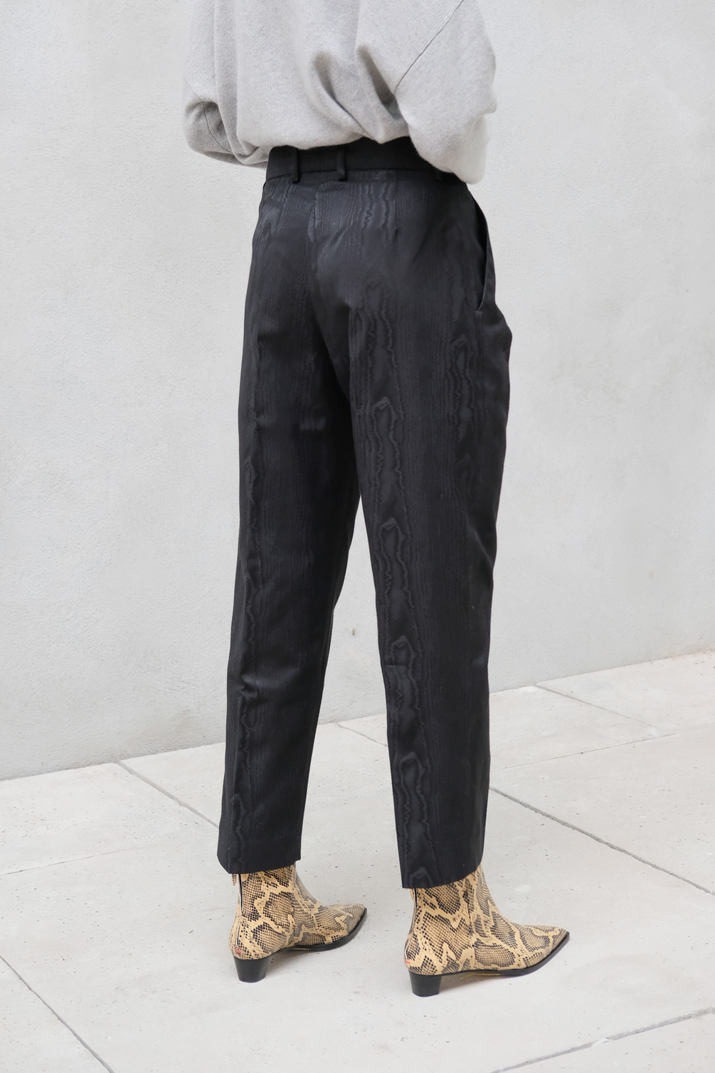 hope alta trousers black moire