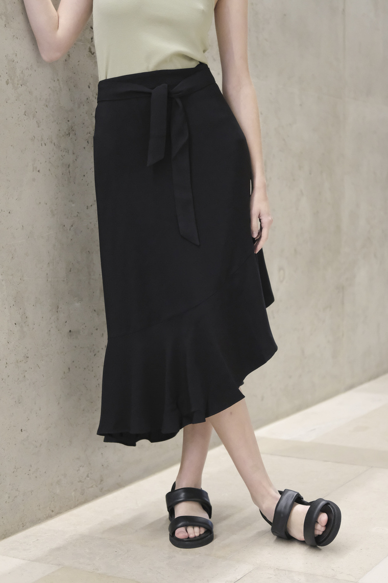 rodebjer hazel skirt black