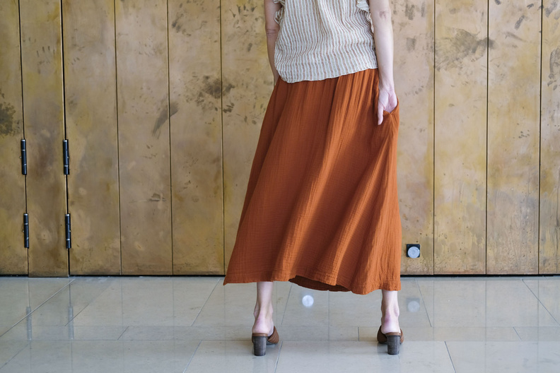 xirena ryan skirt earth tone