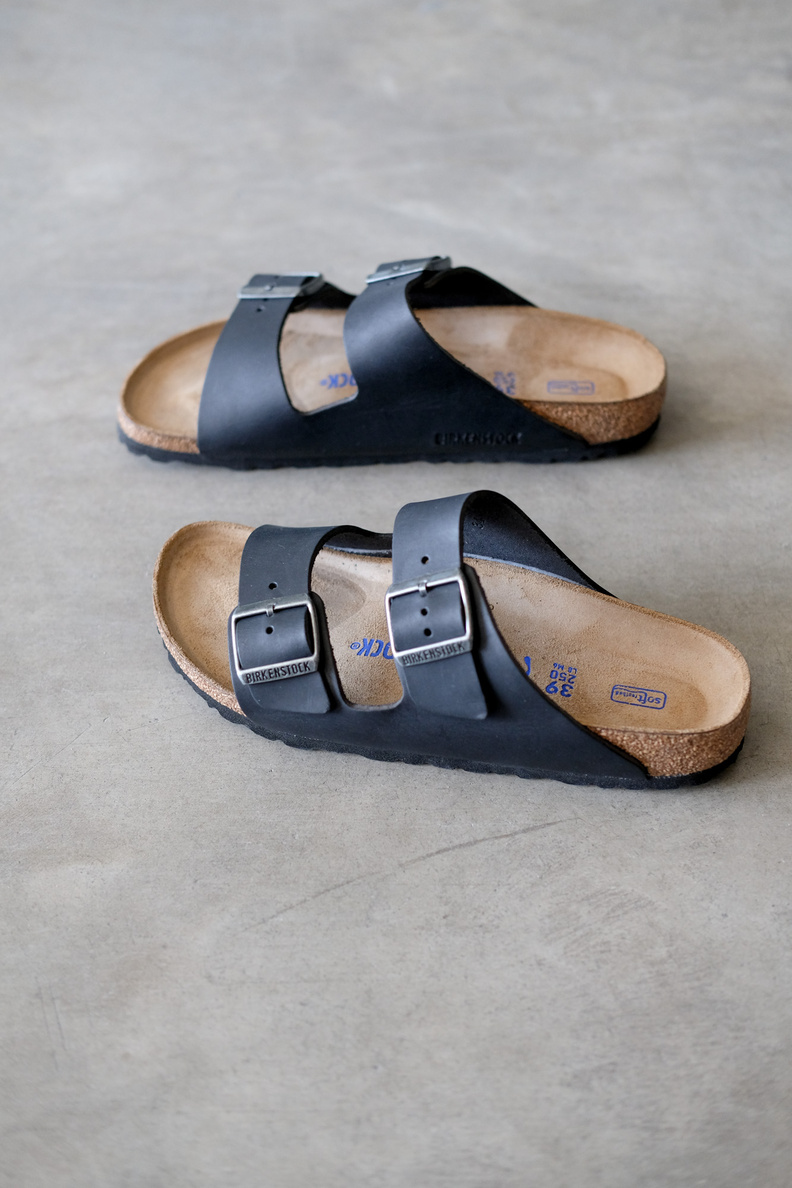 birkenstock arizona leather black 