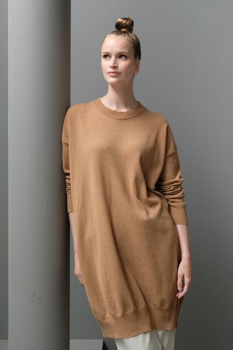 pomandere jumper 8311 hazelnut