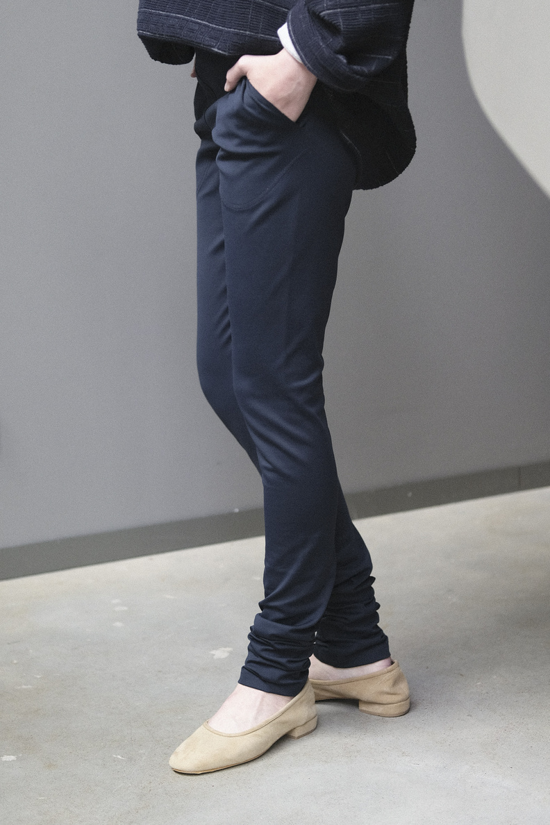 monique van heist legging navy lycra