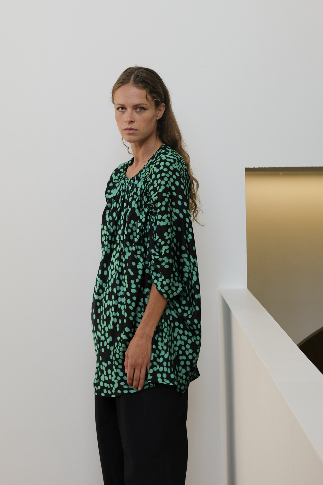 christian wijnants tisla green dots › luxe tops | soul-sister