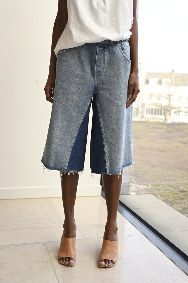 maison margiela mm6 s52mu0115 skirt denim