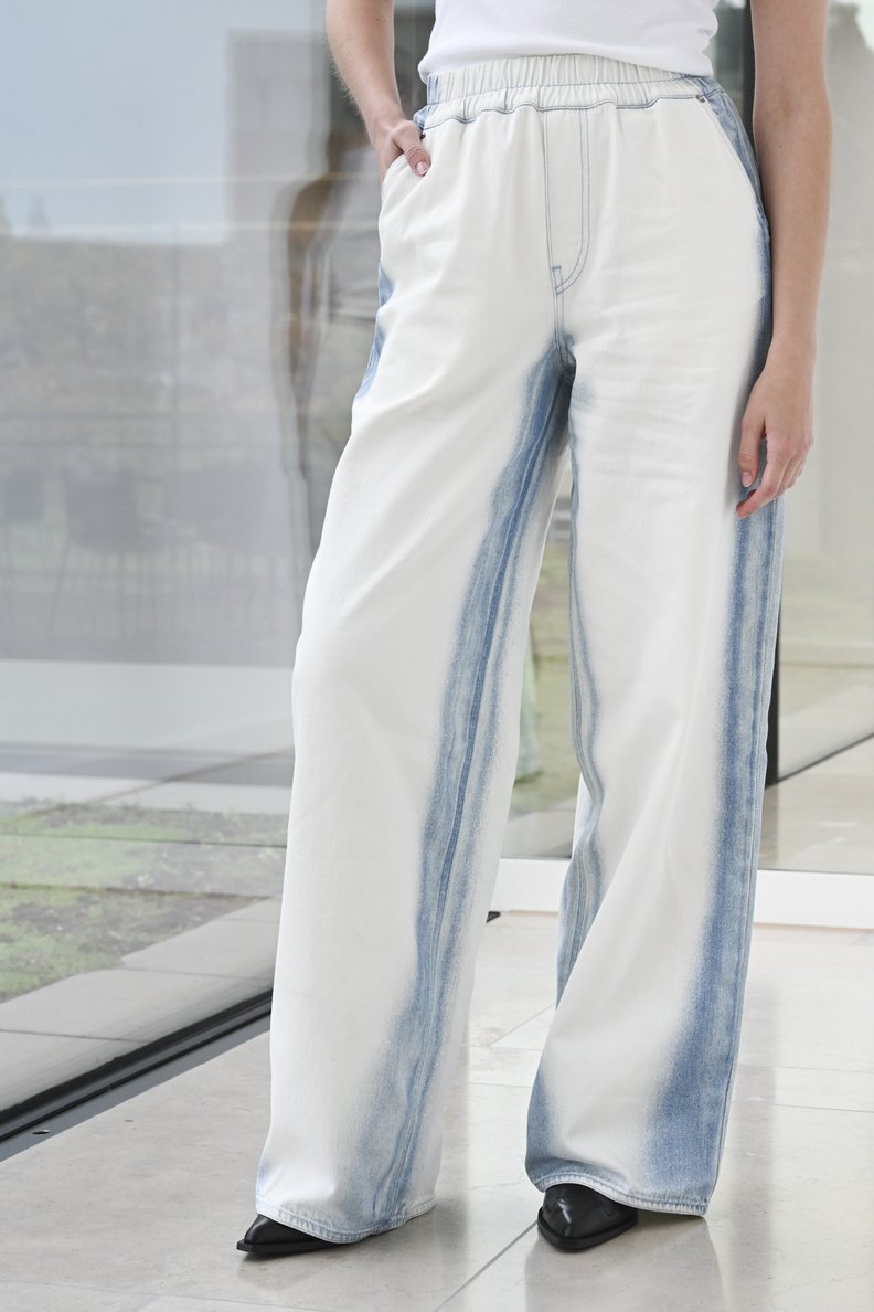 facon jacmin polly pants blue on white