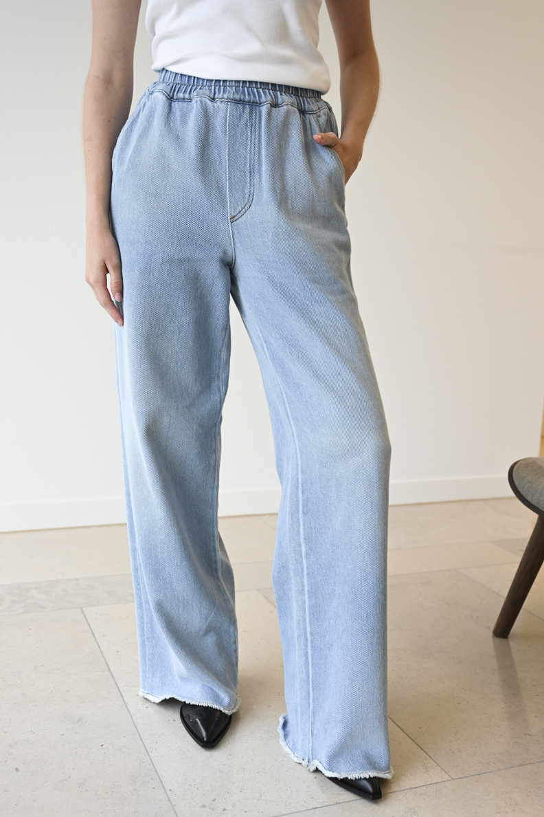 facon jacmin polly pants light blue