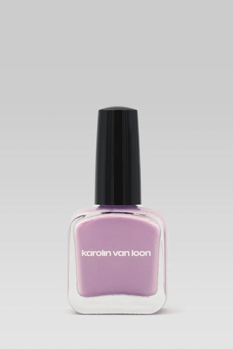 karolin van loon nail polish 43 lavande leger