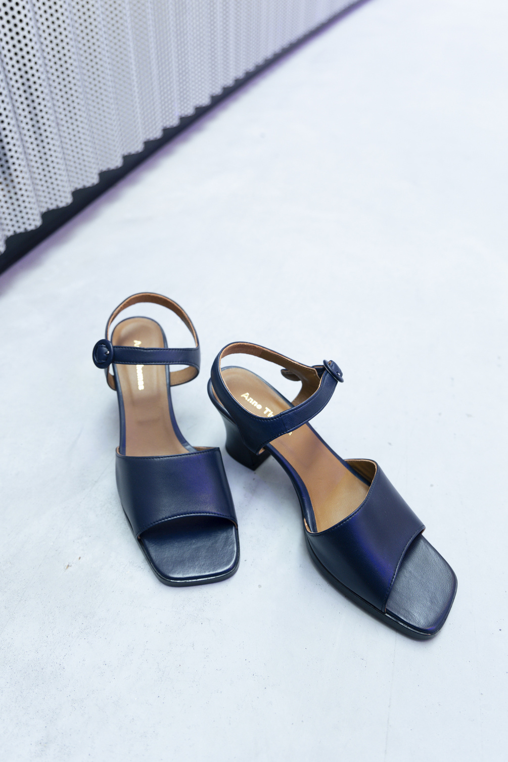 anne thomas dallas sandals burrasca navy