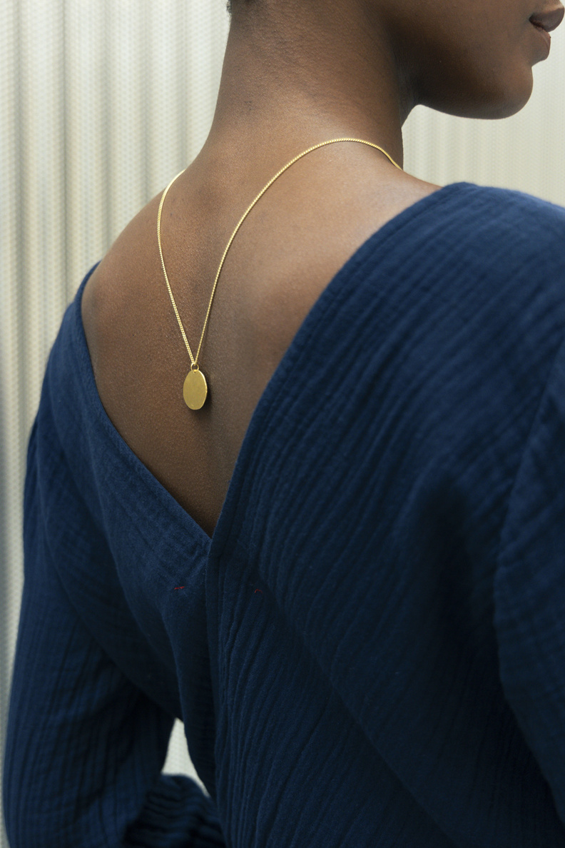 martine viergever moon necklace gold medium