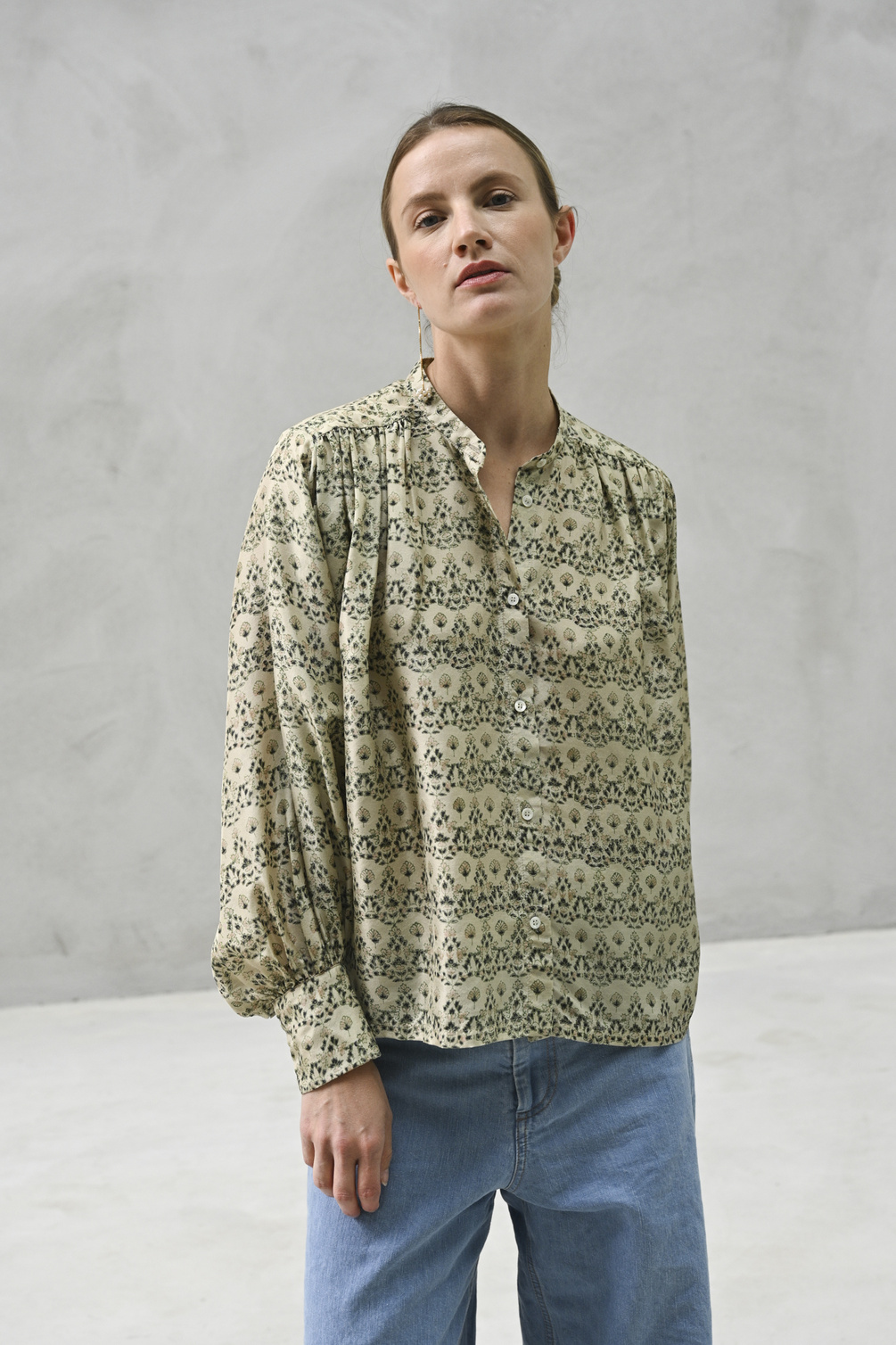 masscob quiara silk shirt