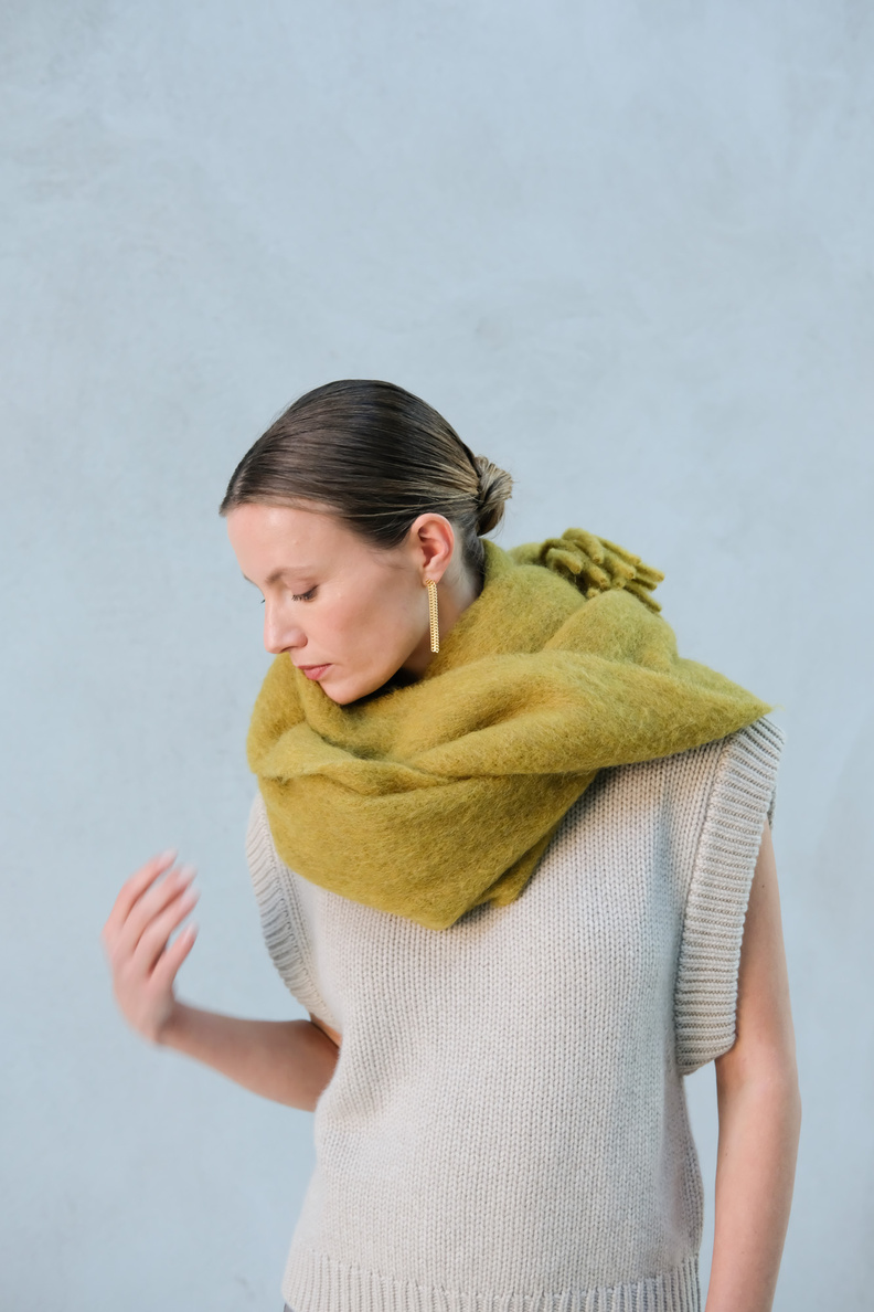 soeur soft scarf absinthe