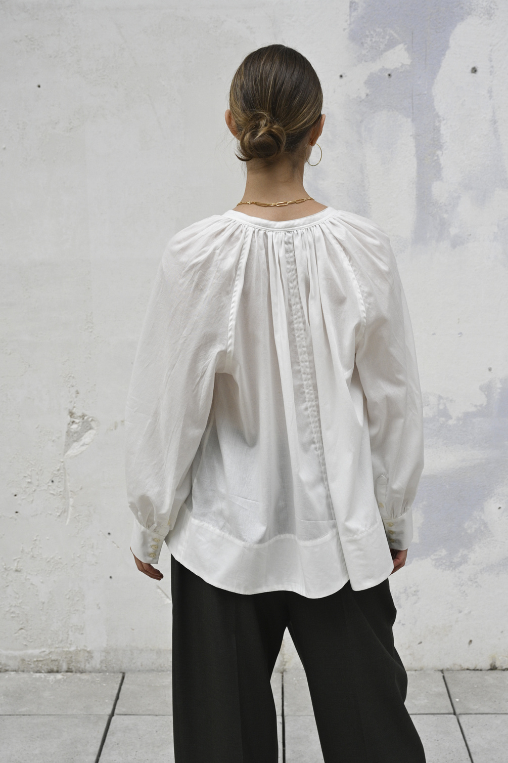 soeur sierra shirt ecru