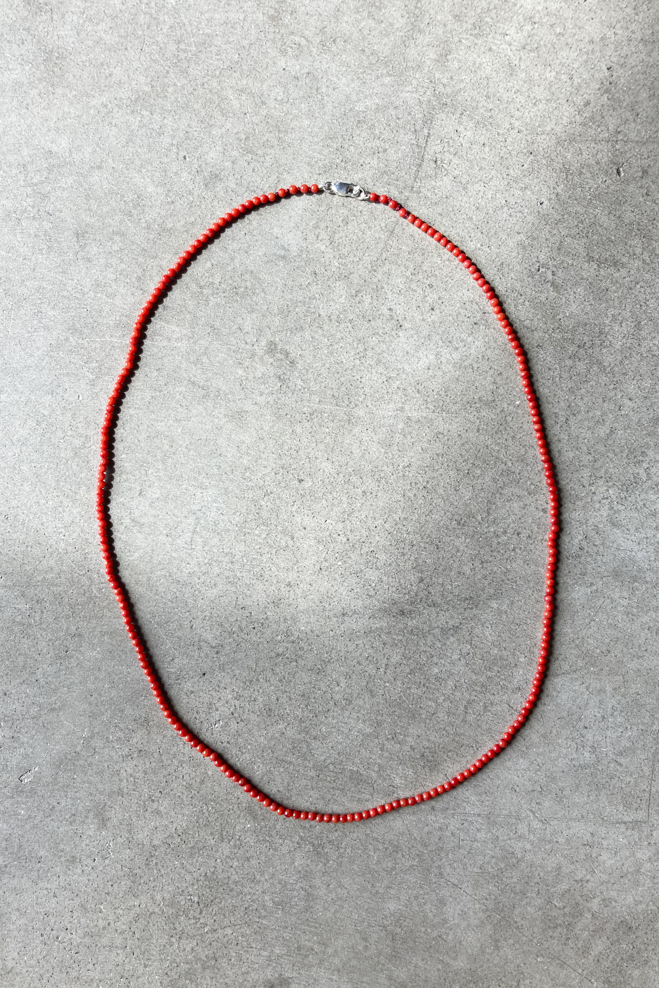 something familiar tiny red necklace 