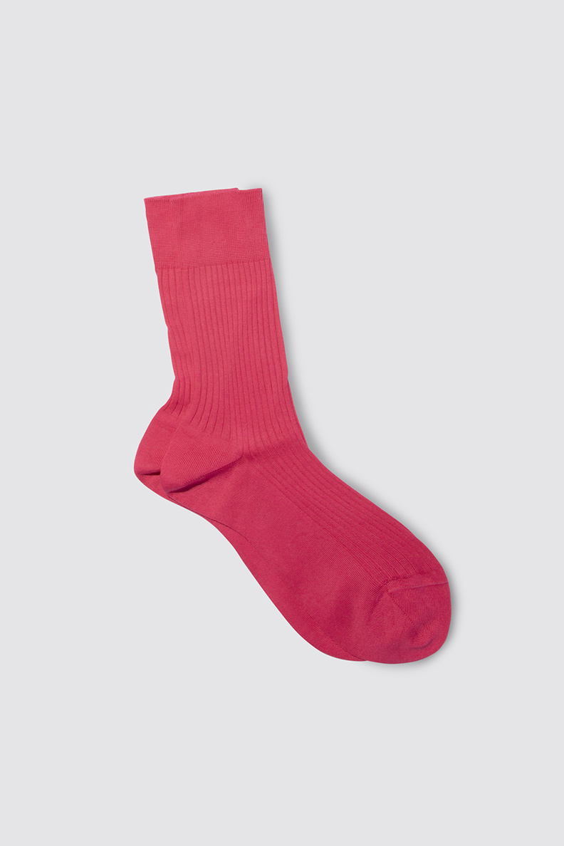 maria la rosa bio socks fuchsia