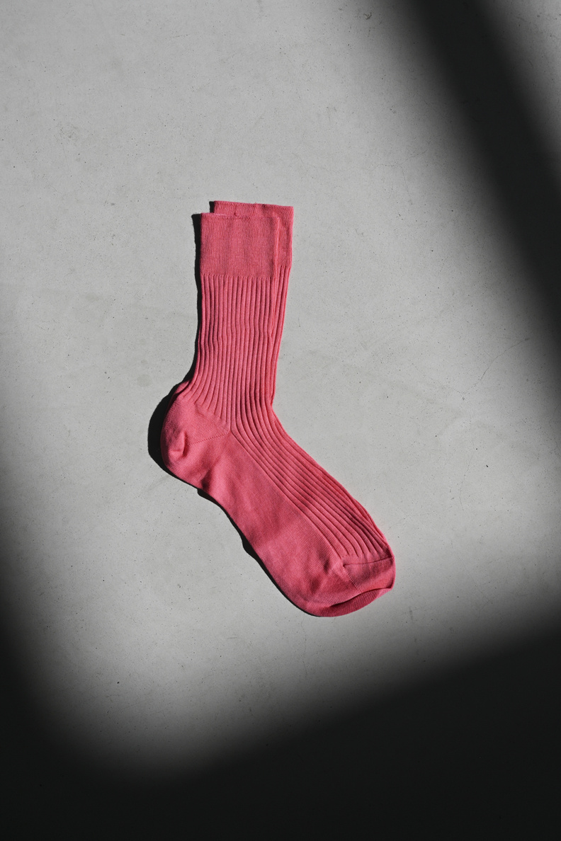 maria la rosa bio socks fuchsia