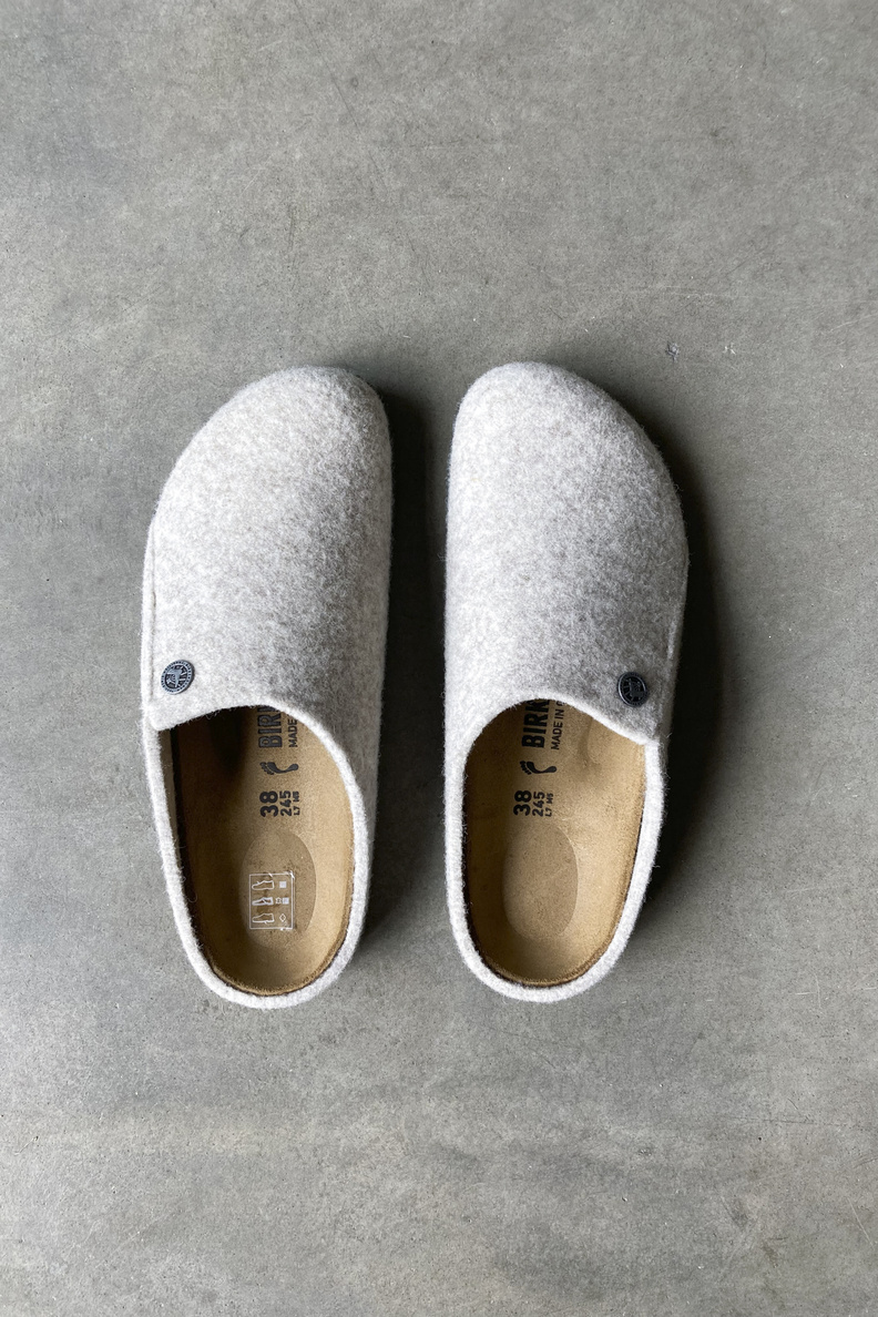 birkenstock zermatt wool eggnog