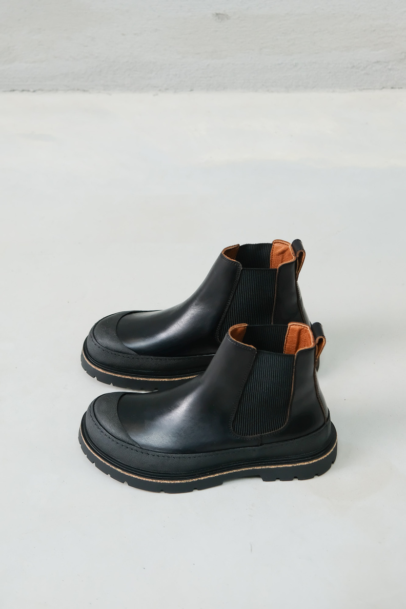 birkenstock prescott oiled leather black