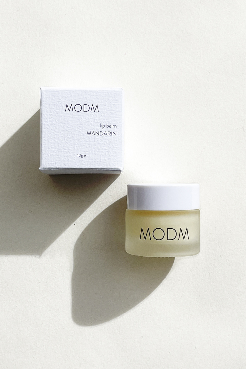 modm lip balm mandarin