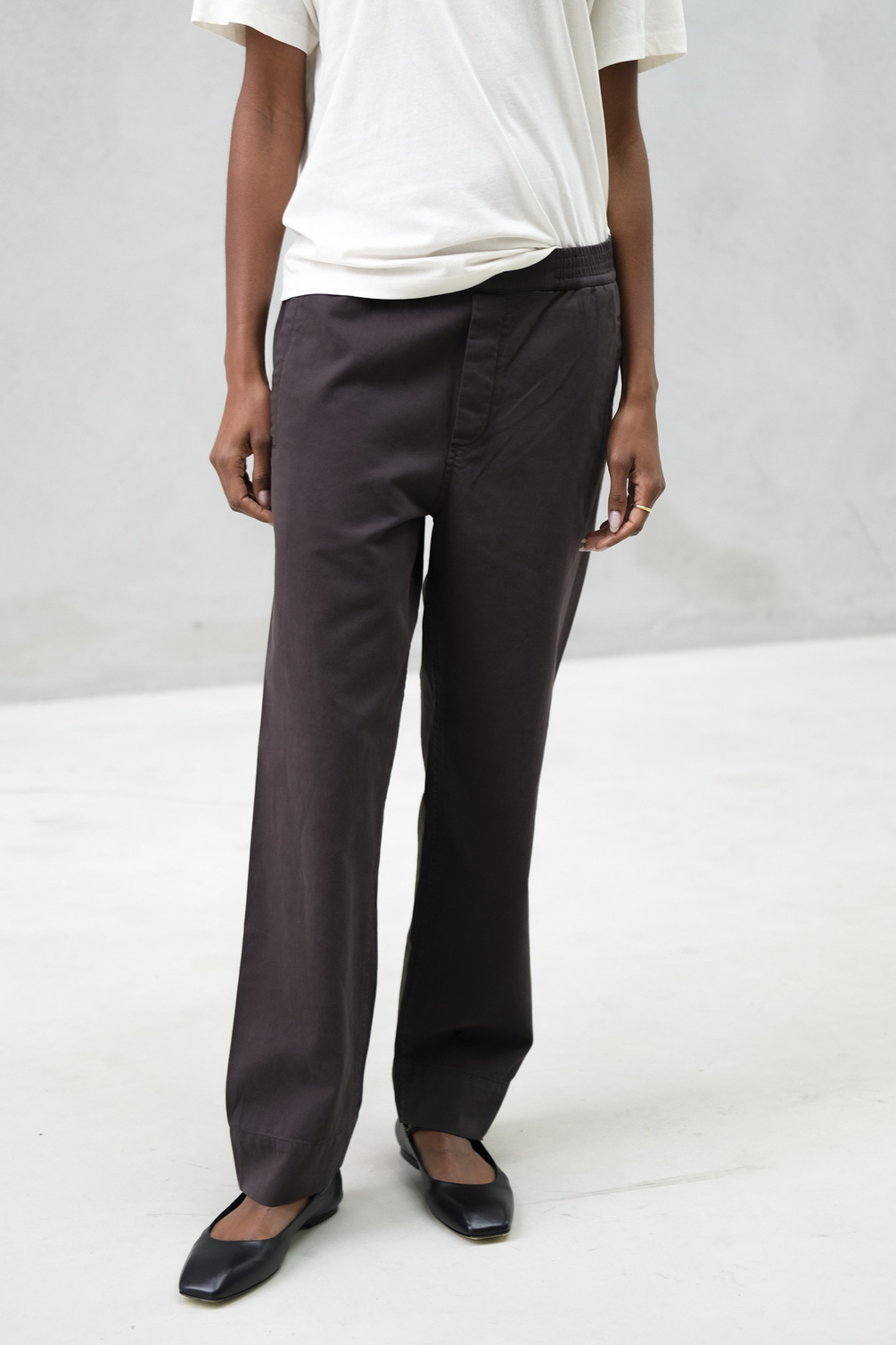 aiayu coco pant twill soil