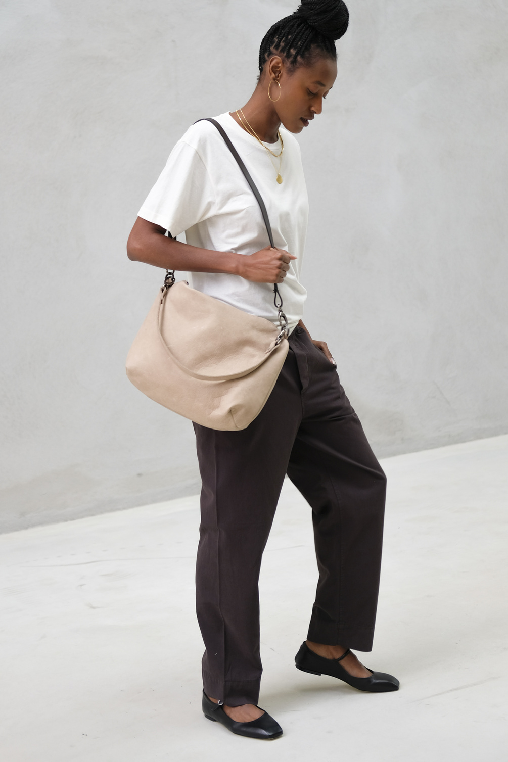 aiayu coco pant twill soil