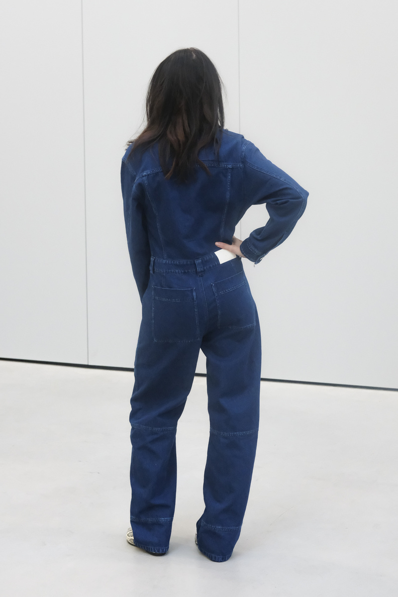 closed rimi-x jumpsuit mid blue