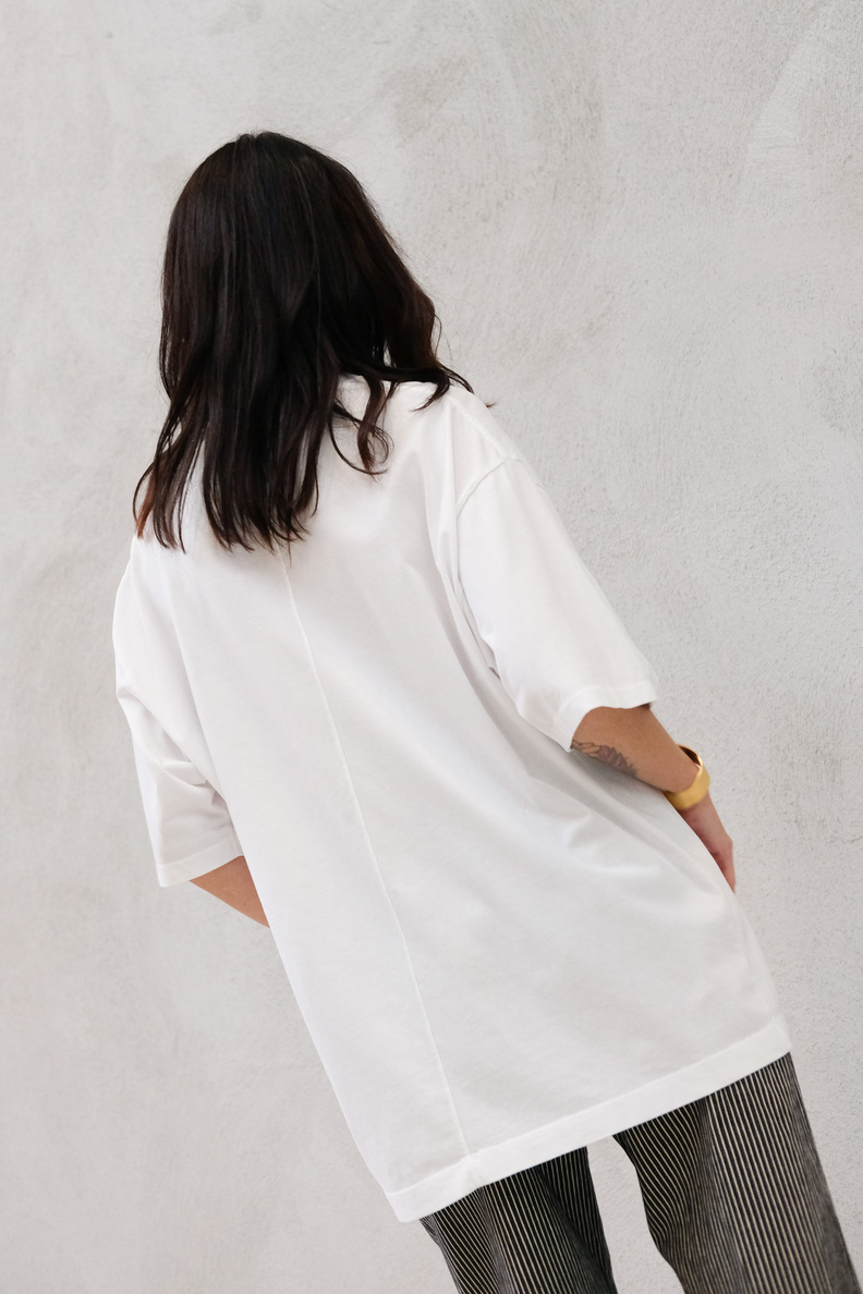 adnym line tee white