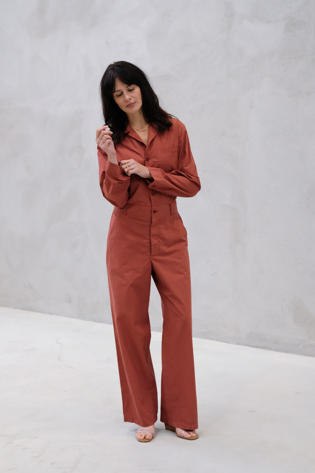 barena venezia jumpsuit ombrina terra