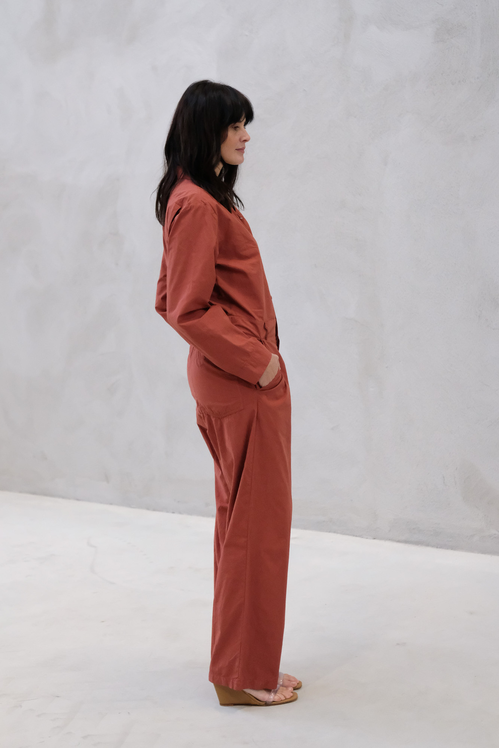 barena venezia jumpsuit ombrina terra