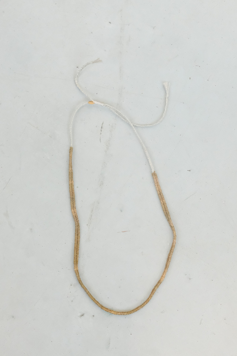 maison bivouac secondskin necklace raw