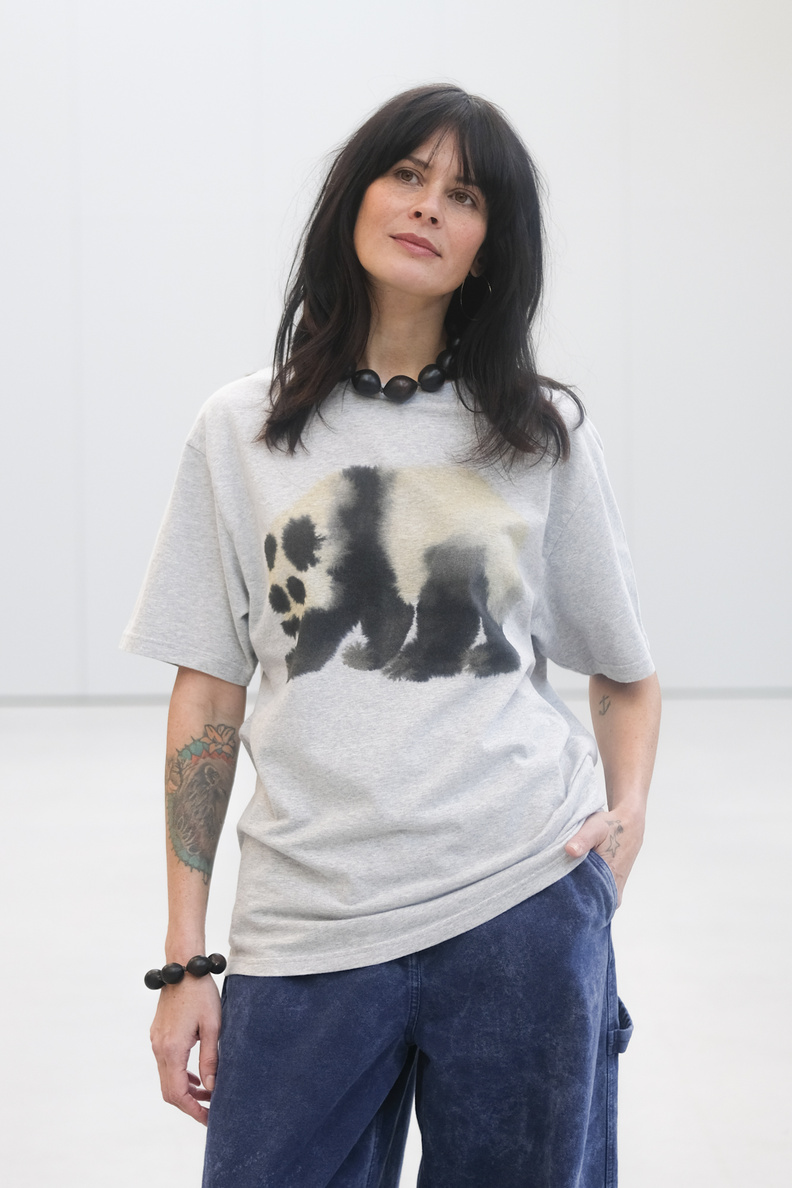 wild animals t-shirt panda