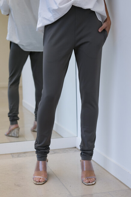 monique van heist legging grey lycra 