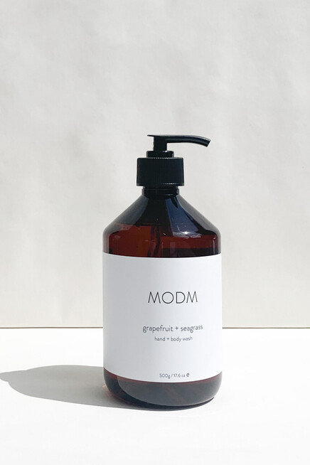 modm hand and body wash grapefruit seagrass