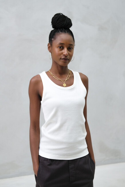 aiayu rib tank off white